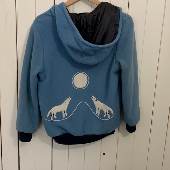 Opasquia Vintage Wool Bomber Jacket - Picture 3 of 3